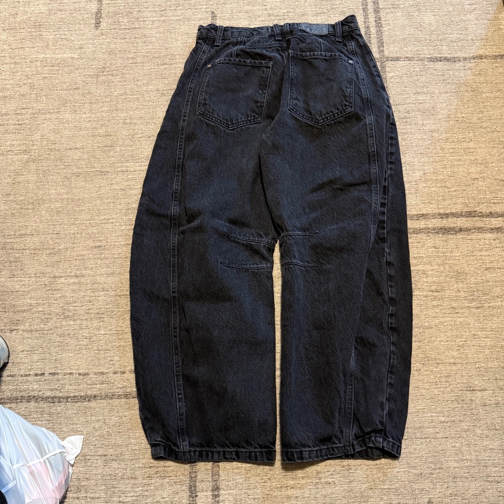 Free People Barrel Jeans
